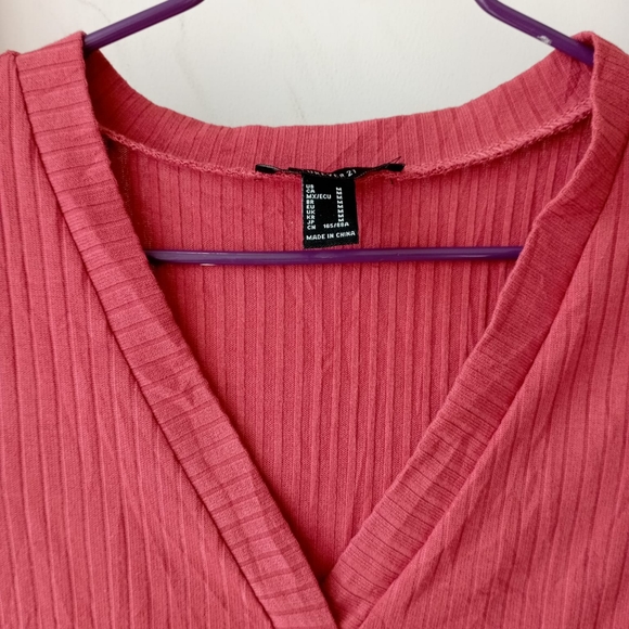 ♥️ Forever 21 Ribbed Crop Top - Picture 8 of 11